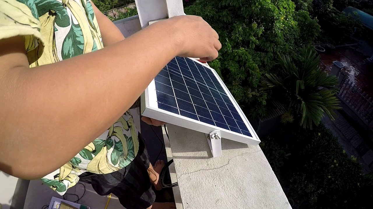 Hướng dẫn chi tiết cách lắp đặt đèn năng lượng mặt trời tại nhà